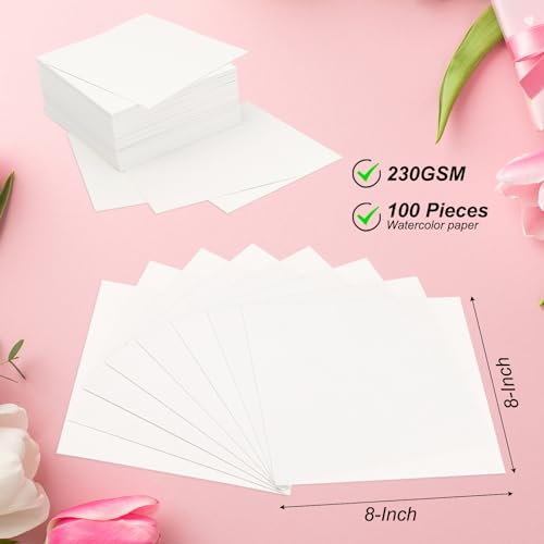 300Sc Pure Cotton Waterverf Papier 100lbs/230 GSM Water kleur verf papier voor kunst schilderen aquarel tekening kunstenaar, 20x8 inch