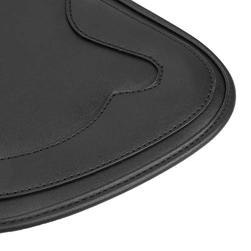 2st Universele Motorfiets PU Heat Deflector Motor Verwarming Isolatie Kussen Zadel Beschermer Lederen Zitstoel Heat Shield Deflector