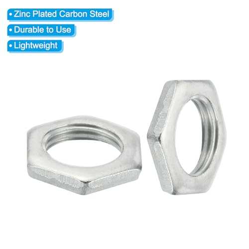 M16 x 1,5 Stalen Hex Noten 30 st Metrische draad Gegalvaniseerde Hardware Noten Schroeven Schroeven Apparaten Bevestiging voor Lampen Machines Onderhoud 4mm Hoogte 4