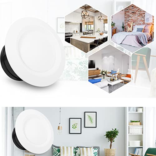 4 maten Ducting Cover Plafond Diffuser Uitlaatvoorziening Ventilatie luchtventilatie luchtventilatie luchtventilatie Ducting slang Cover(75mm) 4