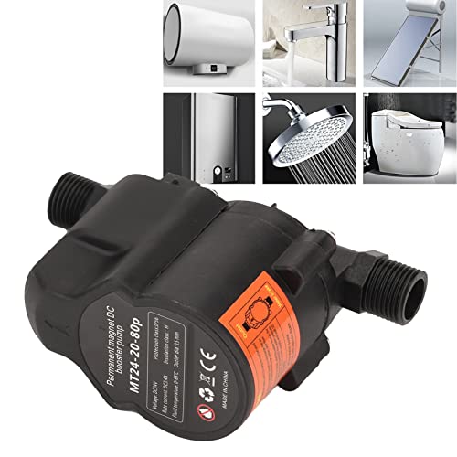 Boosterpomp, 100-240V Eenvoudige installatie DC 24V Automatische waterdrukpomp voor thuis (EU-plug) 3