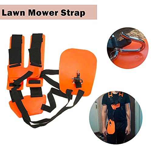 Comfort Gewatteerde riem schouderband Trimmer schouderband voor Trimmers borstelmaaiers Strimmer Harness Garden Brush Cutter Lawn Maaier Nylon Gordel geschikt voor borstelsnijder trimmen 3