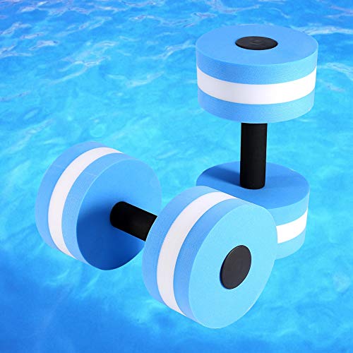 dus Oefening Dumbells, EVA Water Aerobics Dumbbell Aquatic Barbell Aqua Fitness Zwembad Oefening