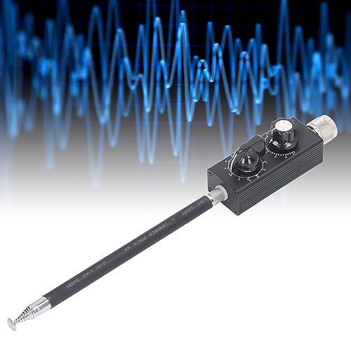 QRP HF-antenne, draagbare QRP kortegolfantenne 20W 3,5-470MHZ, hoge prestaties, volledige band Afghaanse antenne met M4 mannelijke connector, eenvoudig, radioantennes 4