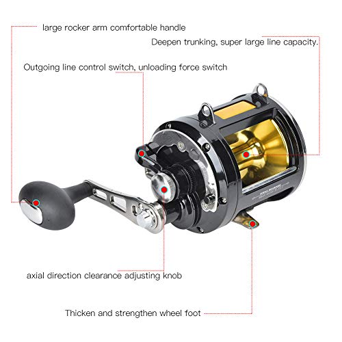 Zoutwater Vissen Reel Zee Vissen Wiel Vissen Wiel Vissen Tackle Ocean Fishing Reel Fishing Wiel visserij lijn haspel tackle draaien vissen haspel voor zee 5