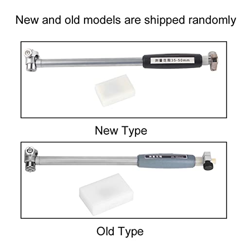 Dial Bore Indicator Bore Aluminiumlegering 35~50mm Dial Bore Indicator met Tip Kit Aluminium Binnendiametermeter (35-50mm) 4