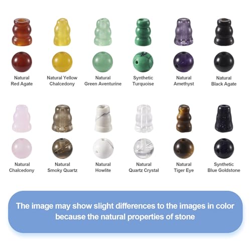 12 Sets Boeddha Mala Guru kralen 3 Hole Guru kralen set 10mm Ronde Edelsteen Losse Crystal Stone Kralen voor Yoga Armband Gebed Rozenkrans ketting sieraden maken 4