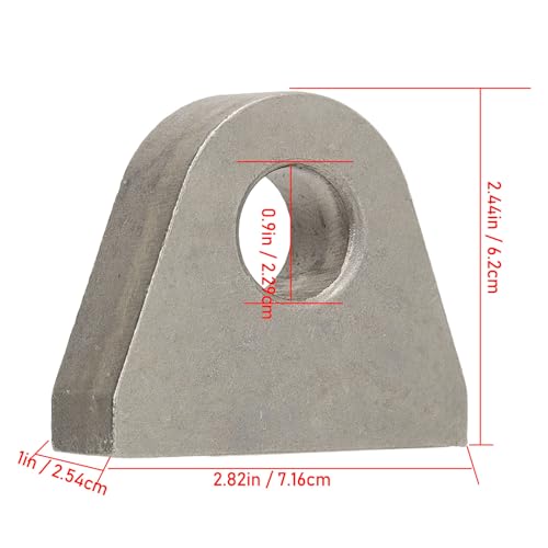 Beugelbegeleiding, 2 Stuks Beugelbegeleiding Zwaar Uitgevoerd 1 Inch Dik Staal Las op Beugelgaffelbedrijven voor Tractoren