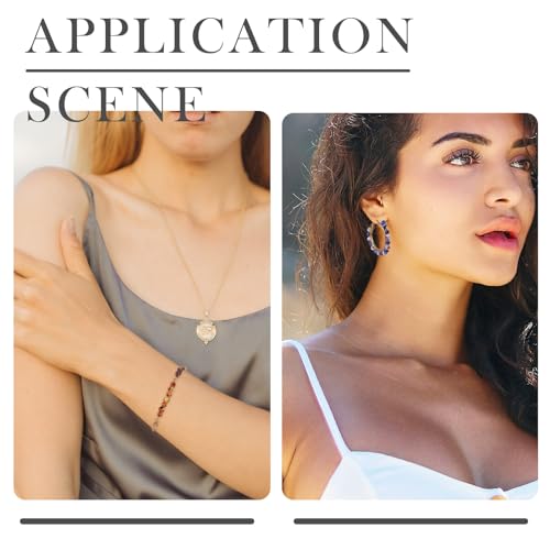 210Pcs Natuurlijke Zoetwater Shell Kralen 5mm Ronde Drawbench Shell Kralen 6 Kleuren Losse Spacer Kralen Seashell Kralen Bulk voor DIY armband ketting sieraden maken 3