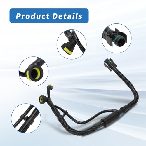 Motor Crankshaft Ventspijp, 1192Y4 Olieuitlaatbuis 1192T6 Vervanging voor 206 407 406 Facelift 607 807 4