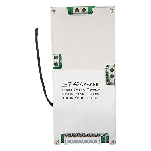 13S 45A Lithium Batterijbeschermingsbord BMS 48v 13s PCB Beschermingsbord met lading 4