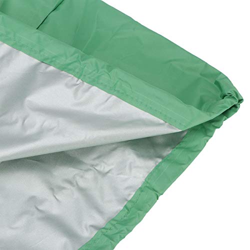 Zwembadbekleding, trekkoord ontwerp Scheuren-bestendige cover Vierkant zwembad, voor zwembad Binnenplaatsen Tuinen Zandputten(groen, 120 * 120 * 20cm) 3