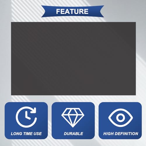 Verpakking van 2 gepolariseerde film 20 x 30 cm Self-Adhesive Linear Polarising Filter met Cut Back voor Scherm Reparatie, Educatieve Fysica en Fotografie 3