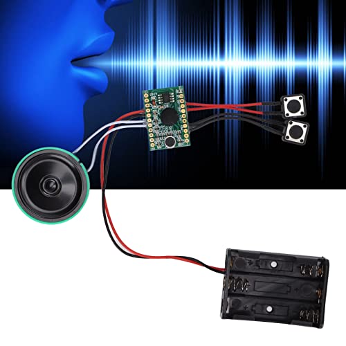 Geluidsmodule Geluidsmodule PCB 4 minuten Geluidsmodule Button Control DIY Muziek Geluid Talking Opneembare Spaander voor DIY voor O-kaarten Kerstcadeaudozen