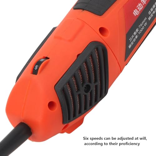 Harhynchus 1000 W elektrische scheerapparaat, 6 snelheid elektrische scheerapparaat, elektrisch gereedschap voor vee 5