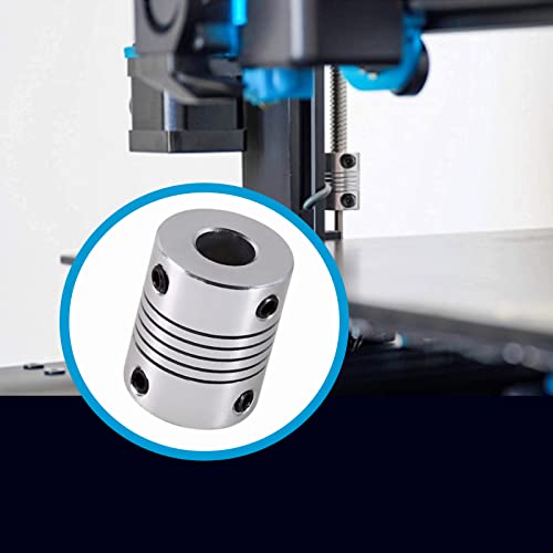 6 x 8mm flexibele klem Jaw Axle, koppeling CNC Stapper Motor Clutch Router 5