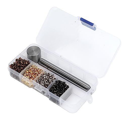 Grommets set, decoraties sterke structuur eenvoudige installatie Mini Grommetjes voor schoenen voor tassen voor kleding