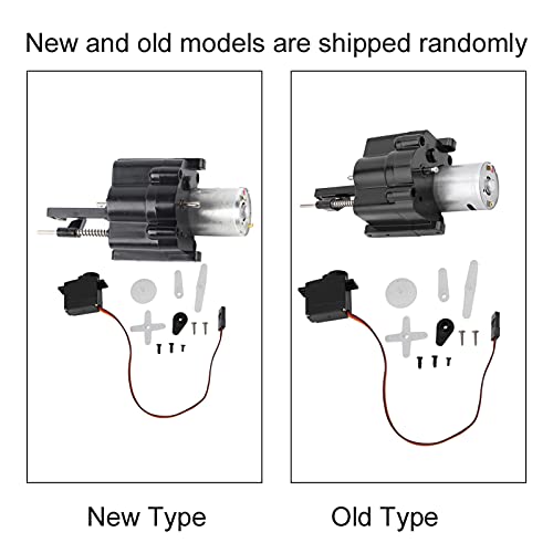 Speed Gearbox Switching Servo, Metall Speed Gearbox Switch Servo Upgrade Teile voor 1/16 WPL RC Auto Upgrade Zubeh