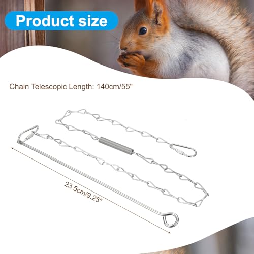 Hangende eekhoorn Feeder 37," Outdoor Corn Cob houder voor Outdoor Backyard Eekhoorn Grappig