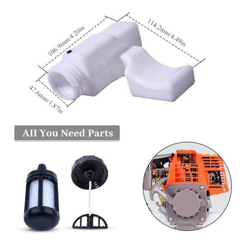 Olietank met oliedop voor STIHL 017 018 MS170 MS180 kettingzaag, vervanging voor 1130 350 0500