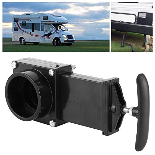 Twist-On Afvalventiel, 50mm RV Afvoerentiel Dump Afval Riool ABS Ventiel voor Outdoor Accessoires voor Caravan 4