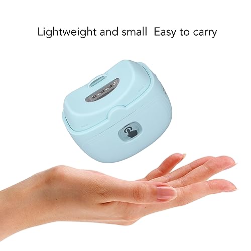 Elektrische veiligheidsnagelclipper, elektrische automatische nagelclippers Oplaadbare Intelligente veiligheid Nageltemmer voor baby volwassenen (blauw) 5