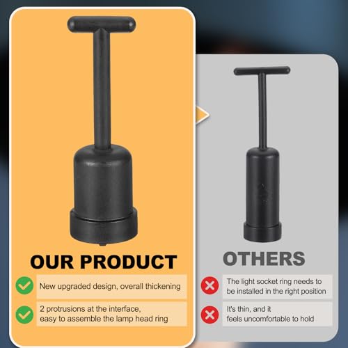 Kit G9 Lamphouder ringen, Lamphouder Adapter 4 ringen Zinklegering Vervangingsdeel met Collar Removal Tool Abat-Jour, 95 mm, Zilver 3