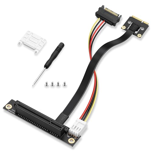 Mini PCIE Draadloze netwerkkaart naar PCIe X8 Extender Kabel Mini-Pcie Man naar PCI-E X8 Vrouwelijke Riser Kabel 20CM