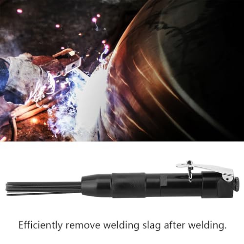 Naald Snail Cleaner, 4400 rpm, 12 Naalden, Pneumatische Naald Ontbraaming, Ontbraamhulpmiddel, Dirt, Rustverf, Corrosie, Ontbramen, Lasser Reinigingsgereedschappen, Workshop 5