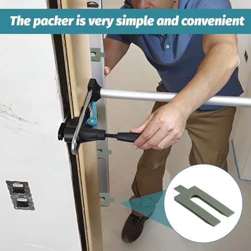 Zee 40-delige kunststof vulset, vulset, 6 maten kunststof vulstoffen (1 mm - 6 mm), kleur-gecodeerd, eenvoudig te installeren, ideaal voor latten, vleugelbevestigingen en afstanden 4