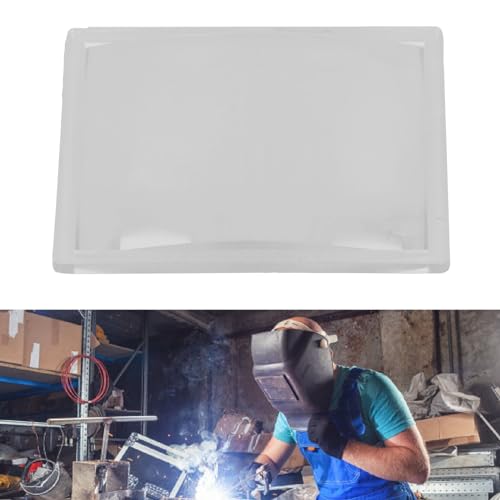 Lashelm vergrootglas, Lashelm lens lassen helm vergrootglas 2.50 Diopter Helder PC Plastic Vergrootglas voor industriële lashelmen 3.54x4.25 Inch 5