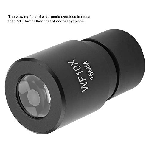 WF 10X Microscoop Eyepiece Accessoires voor Microscopen Biologische Microscoop Lens Adapter voor Microscoop Bekijken 16mm Reticle 0.1mm Interface Diameter/Assembly Size 23.2mm 5