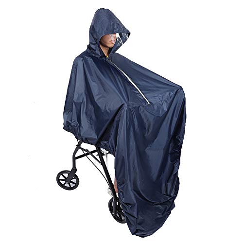 Buiten Rolstoelhoes, Rolstoel Waterdichte Poncho met rits en Elastisch Design voor rolstoelgebruikers