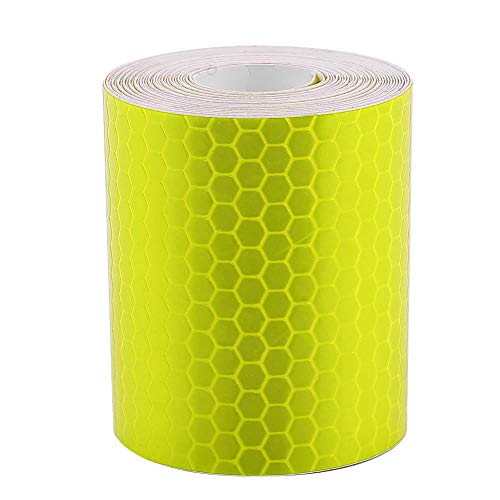 Reflecterende Tape Sticker, 5cm x 3m Veiligheid Zelfklevende Reflecterende Tape, Universal Safety Reflective Warning Lights Sticker, voor Fiets en Auto