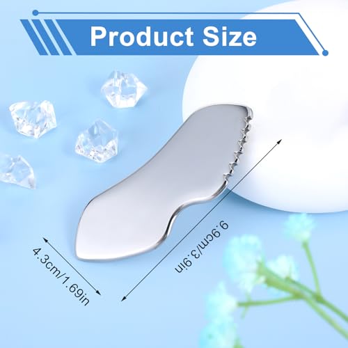 Gua Sha Gua Sha Gua Sha Scraper met tanden Gua Sha Scraping Massage Tool Body Gua Sha Gezichtscraper Schoonheidsmiddelen voor huidverzorging voor gezicht, ogen, nek, lichaam