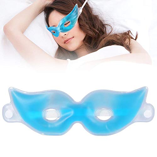 Koelende Oogmasker Koelende Masker Gel Koelende Pads voor Migraine, Koelende Pack Gel Eye Mask Compress Koelende Pad Cool Warm Gel Masker Koelende Glazen De Ogen, Droge Ogen en Hoofd
