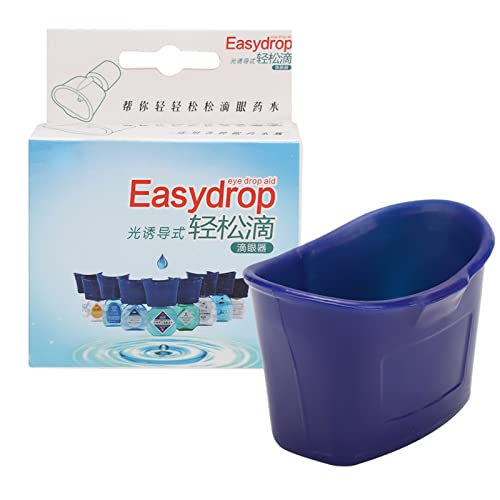 Eye Drop Guide, Eye Drop Dispenser Silicone Eye Drop Dispenser Hulp Hulp bij het Applicator Help Fleshouder Tool Eye Drop Dispenser Help Eye Dropper Helper Eye Dropper Guide