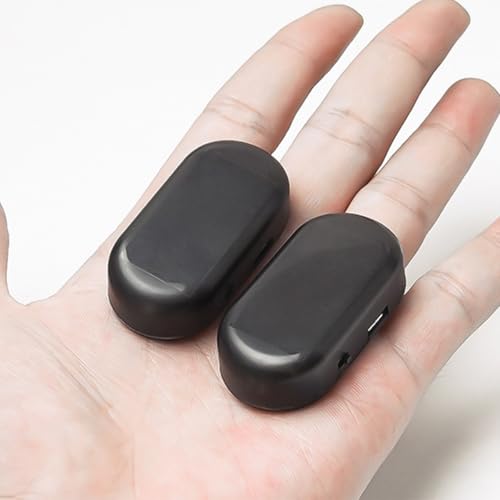 Car Alarm Systeem Zonnebeveiliging Anti-diefstal indicator 2 Stukken Dummy Car Alarm Systeem Auto Alarm Systeem Anti-diefstal Beschermende Praktische Anti-diefstal verlichting 5