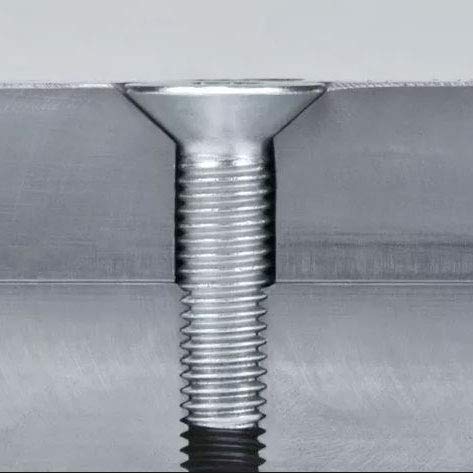 M6x30 Countersunk Head Machine Schroeven, Phillips Head Schroeven, Flat Head, Full Threaded Zink 6mm Gegalvaniseerde Schroef Geschikt voor metaal, Bouw, Installatie, DIY (verpakking van 25) 5