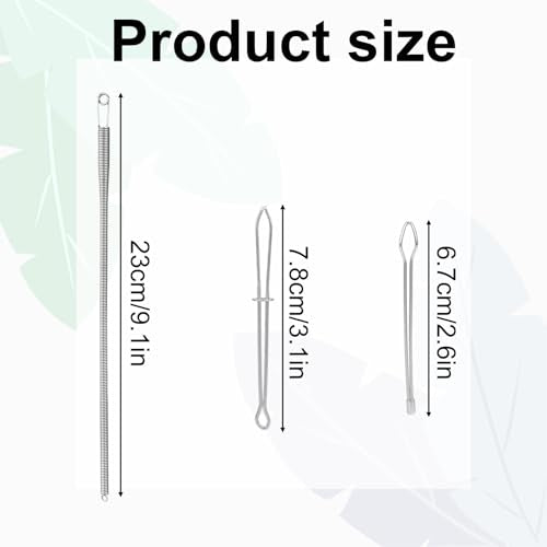 12st Touw Threader, 3 Designs DIY Touw Threading Clips Veer koord trekgereedschap Bodkin Easy Elastische Band Input Loop Turner Naaigereedschappen voor Hoodies Sweatpants Jassen