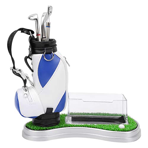 Golf Desktop Gift Golf Souvenir Golf Gegraveerde Gifts Golf Toernooi Gifts Golf Souvenir Items aangepaste Golf Herinneringen Pen houder Set Gepersonaliseerd Golfherinneringen