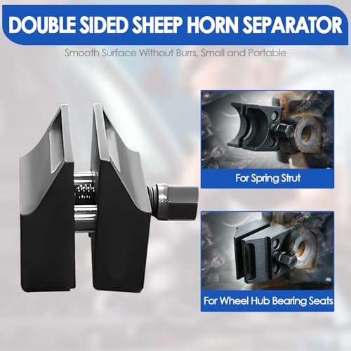 Strut Split Hub Steering Knuckle Spreider Eenvoudig te gebruiken Strut Spreider Gereedschap Universele Assemblage Staal Bouw voor de meeste voertuigen 5