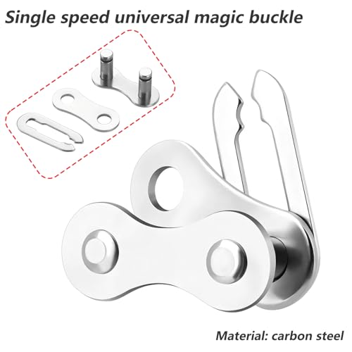 5 paar fietsen Ketting Links, Single Speed fietsketting, Verloren ketting Links voor Racefiets of Mountainbike 4