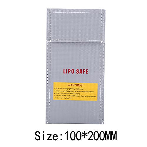 RC Batterietasche,Lippo Batterie feuerfeste explosiesssichere Sicherheitsschutz Taschen Ladesack Beutel Schutz 5