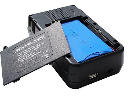 WS6906 Satellietzoeker 3,5" LCD Beeldscherm Data Digital Signal Finder Meter 950MHz - 2150MHz 5