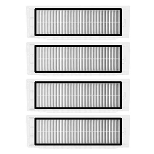 4Pcs Hepa Filter voor Xiaomi Roborock S6 S5 MAX S60 S65 S5 S50 S55 E25 E35 Vacuümaccessoires