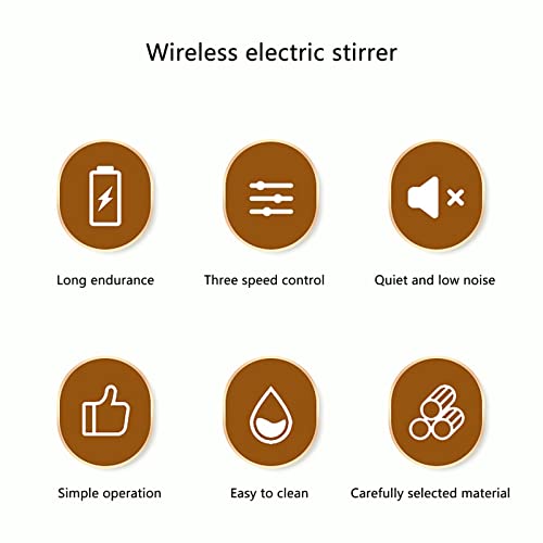 Drinkmixer, kleine huishoudelijke Ei Beater Mini Multifunctionele Blender Handheld elektrische Stirrer Foam Maker Keuken Mixer (Wit) 3