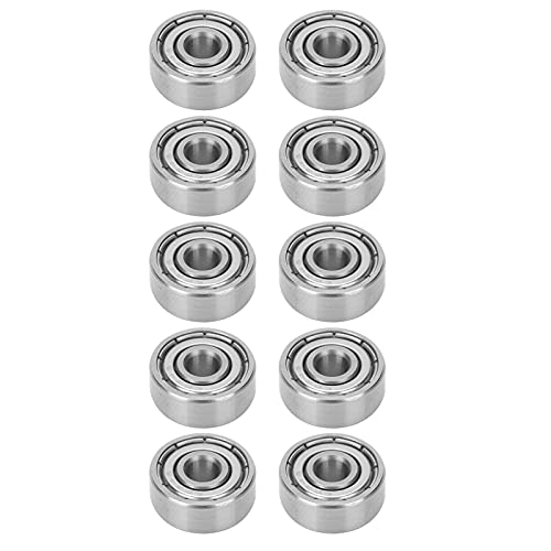 Kogeljagers, 5 x 13 x 5 mm roestvrijstallen kogeljagers voor longboards, rolschaatsen, onderdelen, skateboards, inline schaatsen, grootkogels 3
