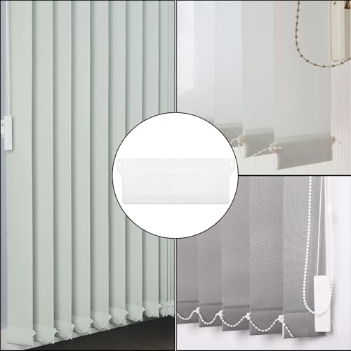 Slat Curtain 10PCS Weight Plates Verticale blinden Reserveonderdelen Accessoires Gewichten voor verticale blinden Gordijn Deur Raamaccessoires (Wit, 127mm) 5