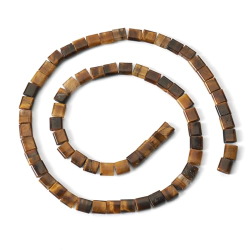 1 Rechthoekig onderdeel 2 Hole Natural Tiger Eye Kralen Tila Kralen Synthetische Jasper Rechthoekige drager Kralen Stenen Spacer Kralen Bulk voor DIY armband ketting sieraden maken